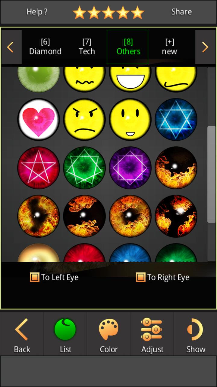 FoxEyes - Change Eye Color by Real Anime Style 2.9.1.1 Screenshot 12