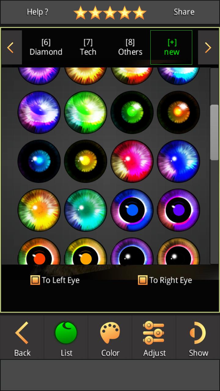 FoxEyes - Change Eye Color by Real Anime Style 2.9.1.1 Screenshot 20