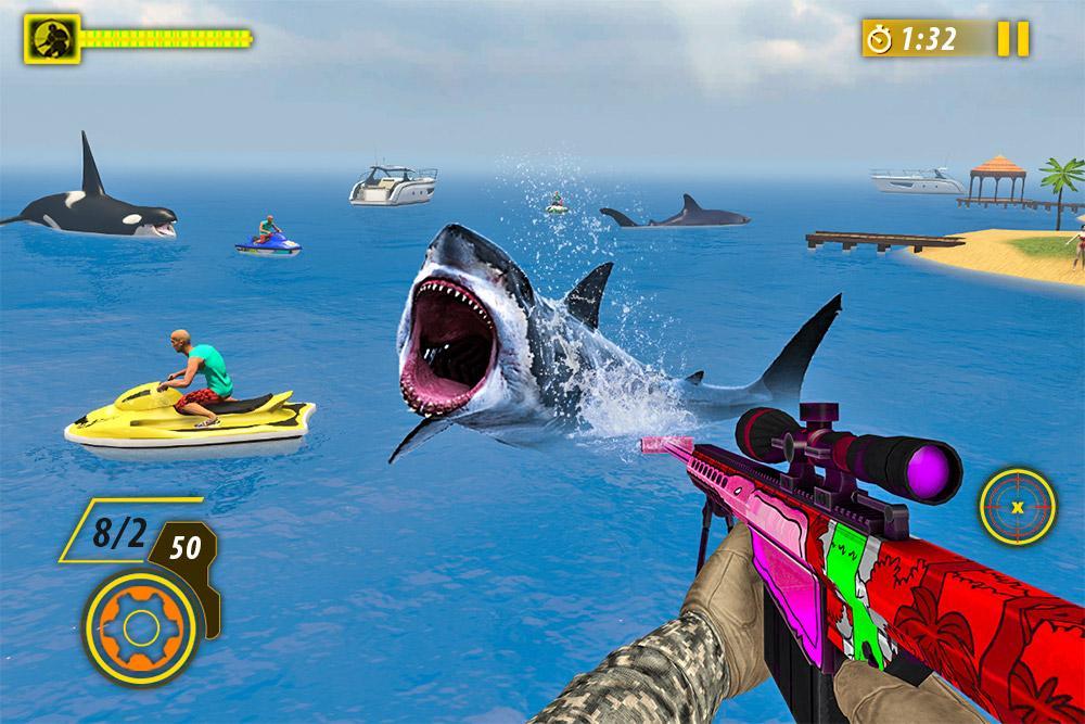 Shark Hunting: Animal Shooting Games 1.0 Screenshot 14