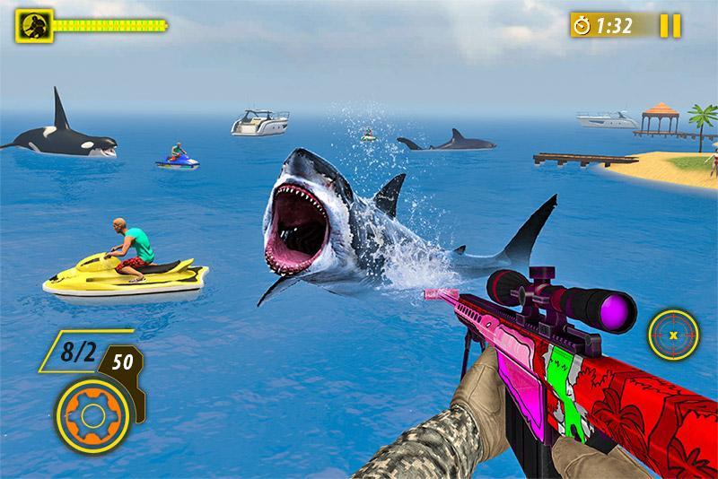 Shark Hunting: Animal Shooting Games 1.0 Screenshot 4