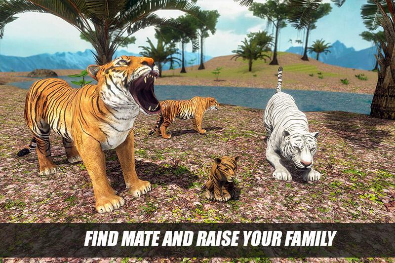 Tiger Family Simulator Angry Tiger Games 1.0 Screenshot 3