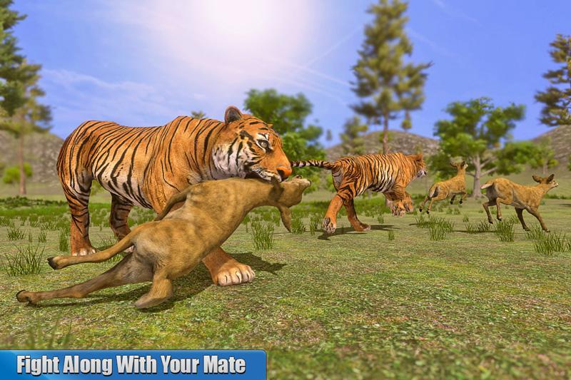Tiger Family Simulator Angry Tiger Games 1.0 Screenshot 4