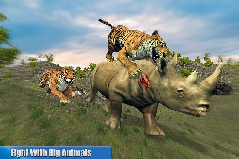 Tiger Family Simulator Angry Tiger Games 1.0 Screenshot 5