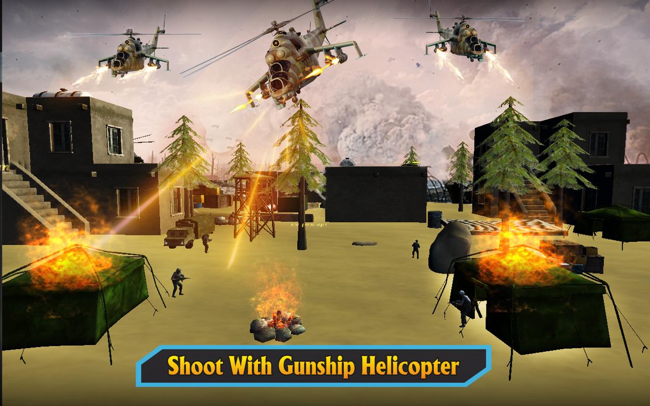 Gunship Helicopter Air War Strike 1.1 Screenshot 1