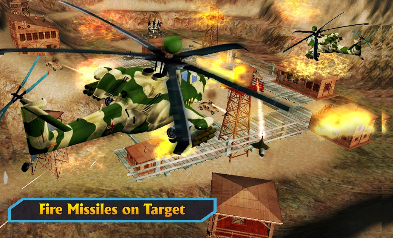 Gunship Helicopter Air War Strike 1.1 Screenshot 12