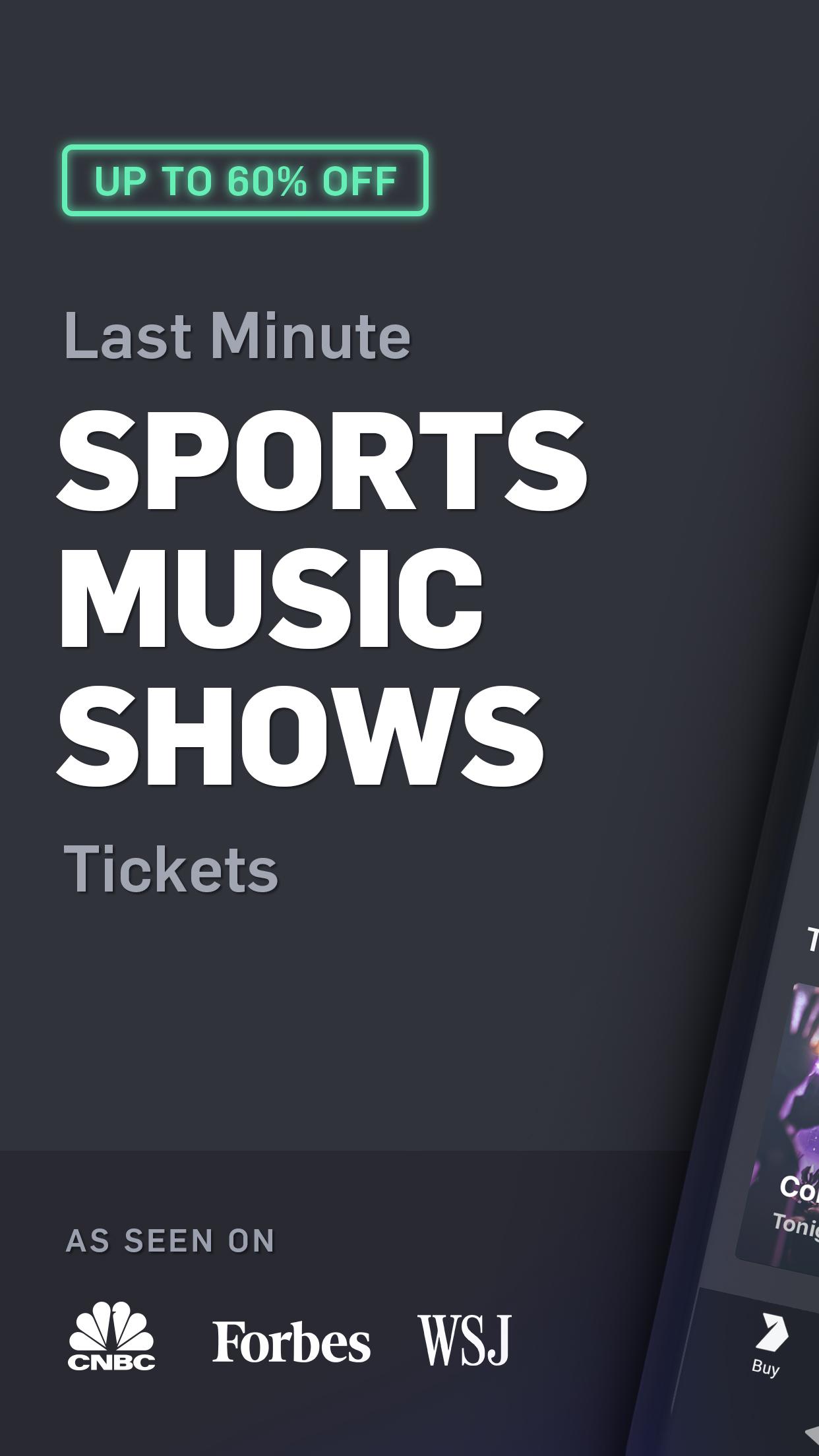 Gametime Tickets to Sports, Concerts, Theater 13.9.0 Screenshot 1