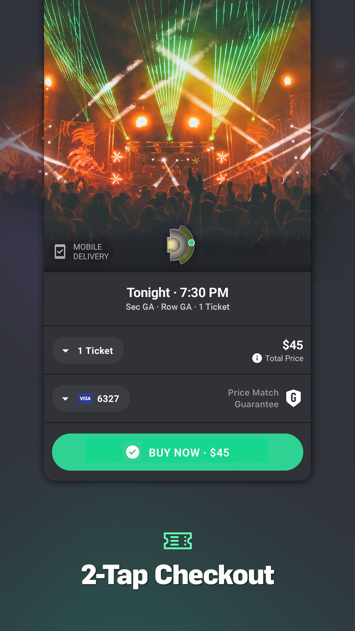 Gametime Tickets to Sports, Concerts, Theater 13.9.0 Screenshot 7