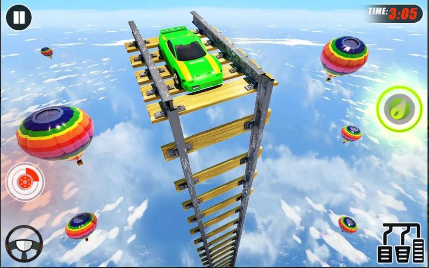 New Mega Ramp Crazy Car Stunts Games 1.0.40 Screenshot 2