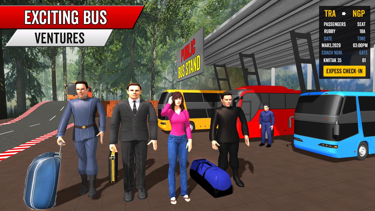 Coach Bus Driving Simulator 2020: City Bus Free 0.1 Screenshot 14