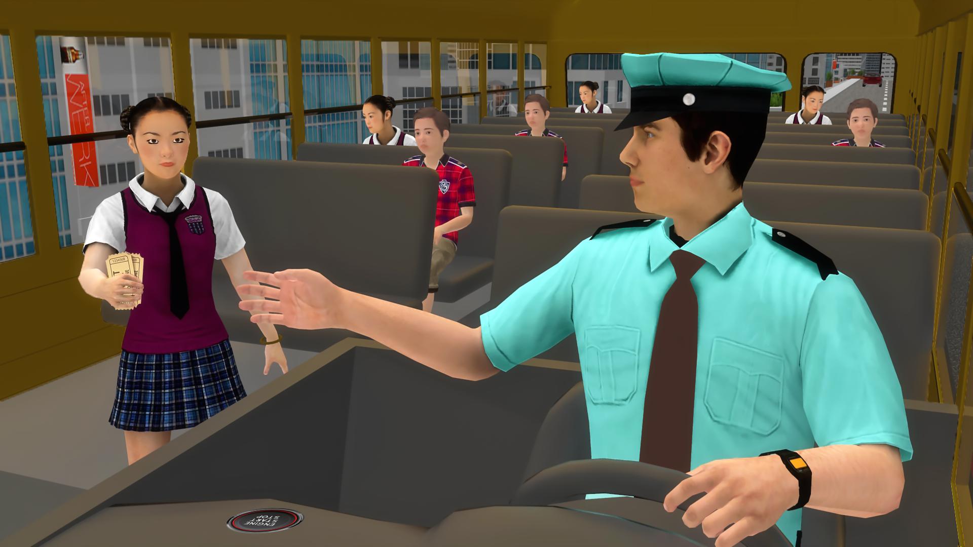 City School Bus Driver Simulator: New Coach 2020 0.1 Screenshot 1