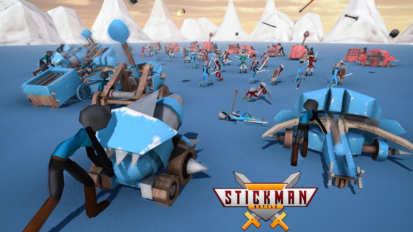 Stickman Battle Simulator Stickman Warriors 1.5 Screenshot 1