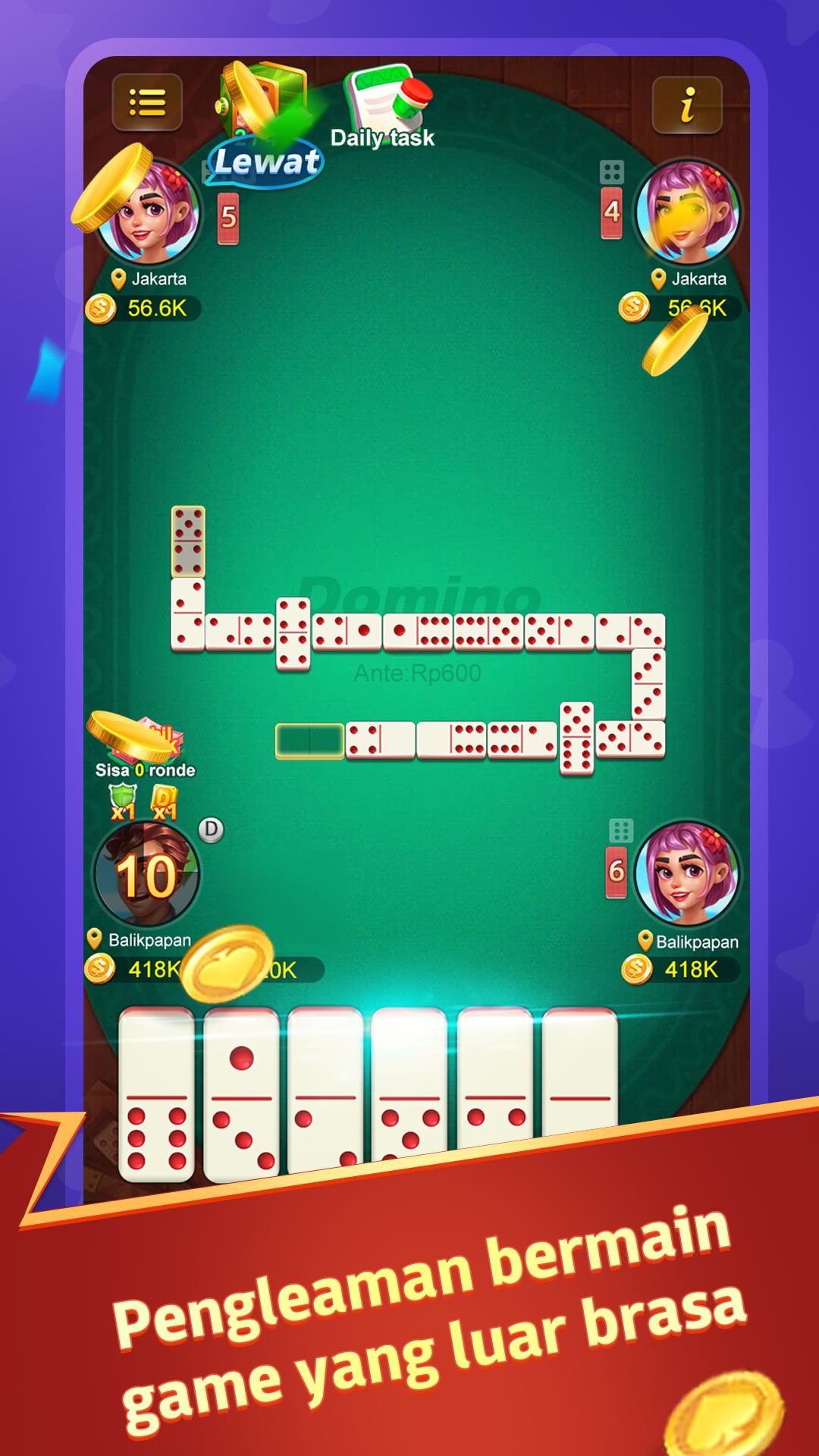 Ludo Domino Gaple QiuQiu (Hadiah Gratis) 1.1.0 Screenshot 4