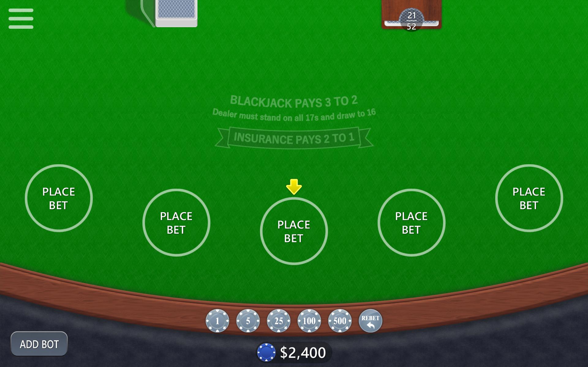 Blackjack 2.5 Screenshot 11