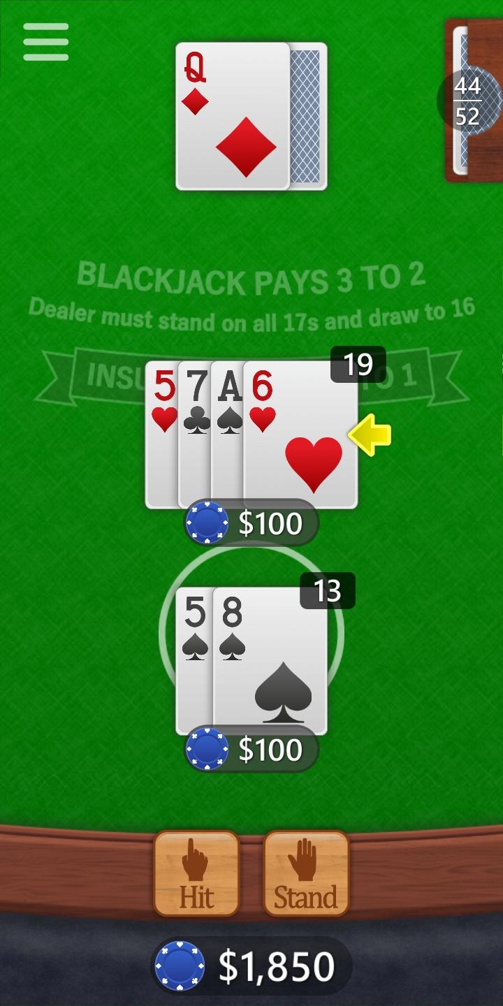 Blackjack 2.5 Screenshot 3