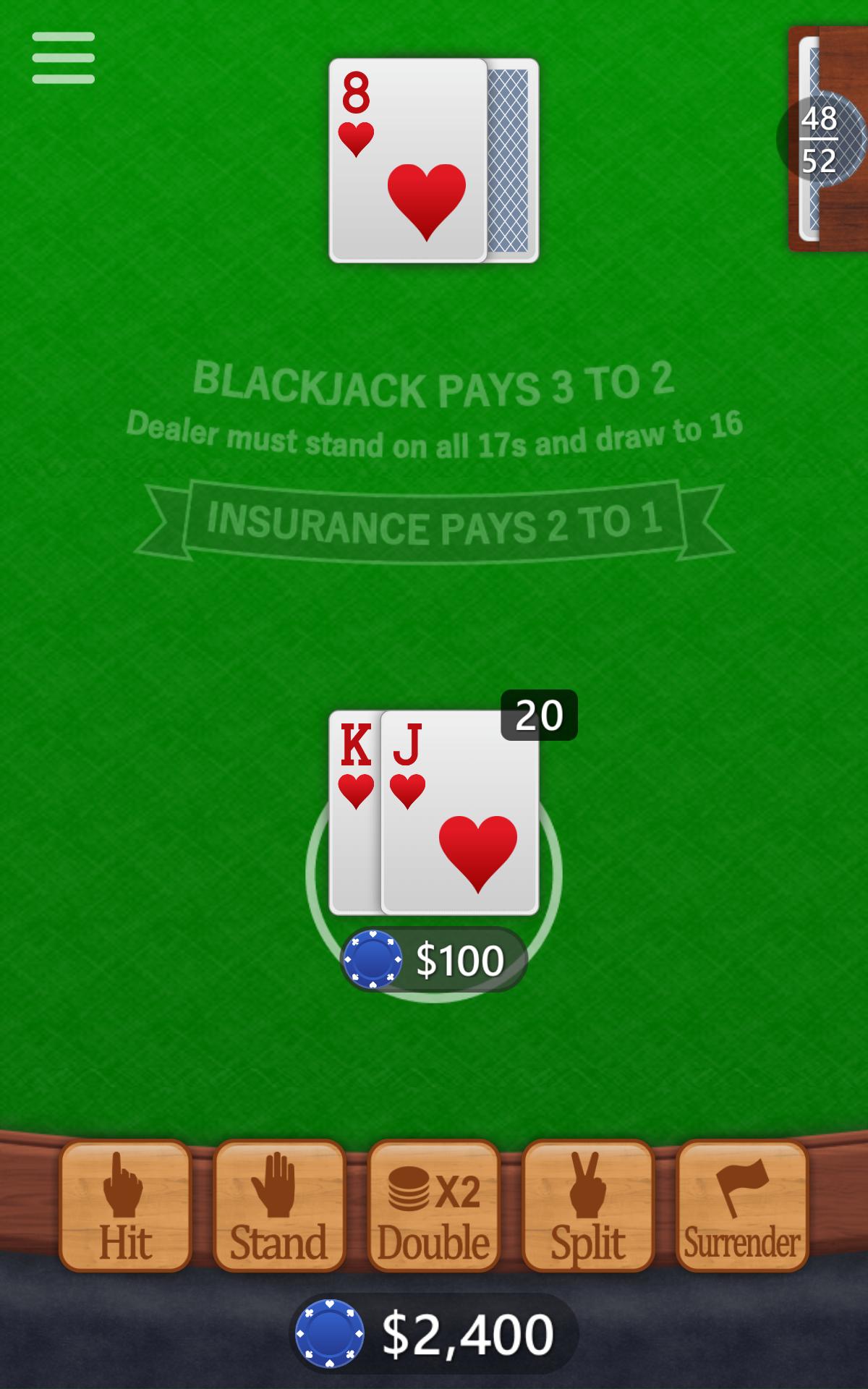 Blackjack 2.5 Screenshot 9