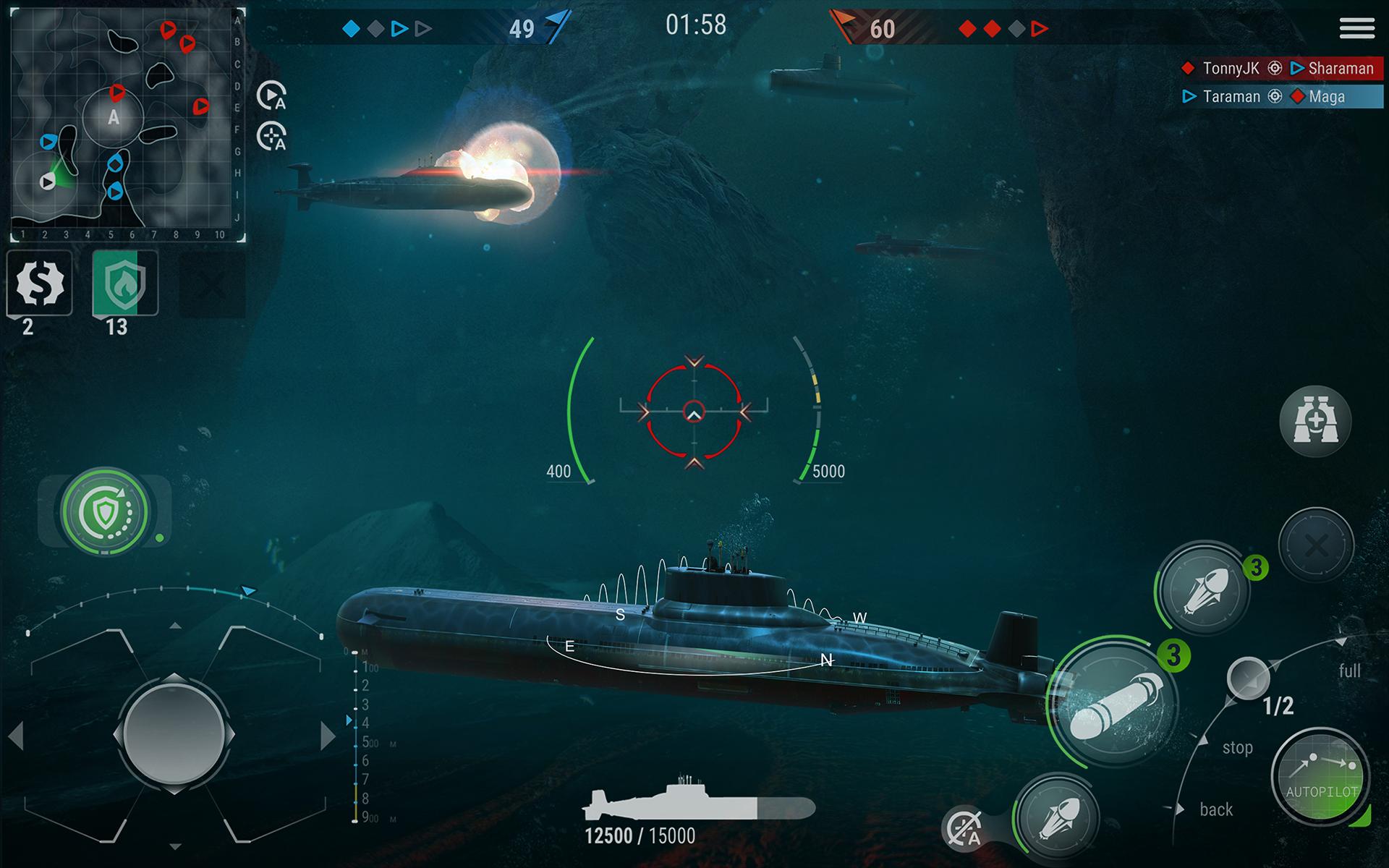 WORLD of SUBMARINES: Navy Shooter 3D Wargame 2.0.4 Screenshot 17