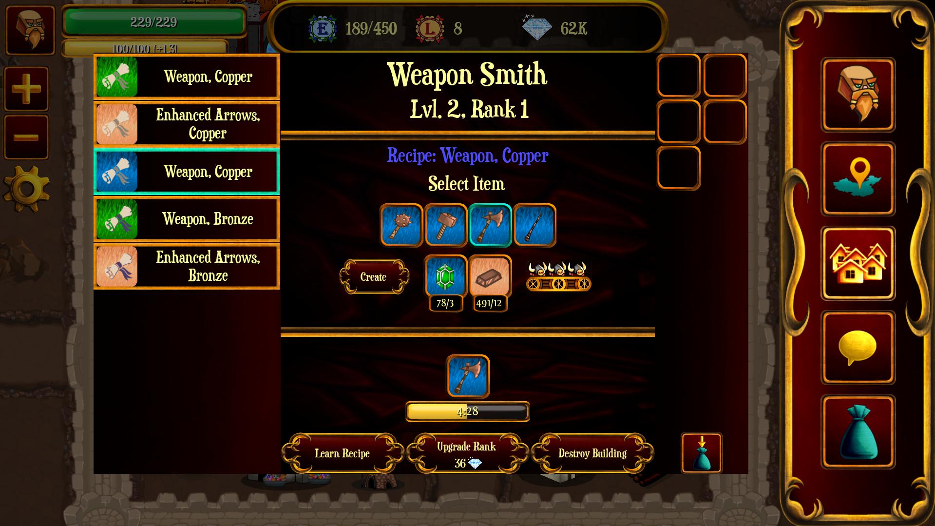 Legend of Towercraft Tower Defense - RPG 1.0.193.1 Screenshot 6
