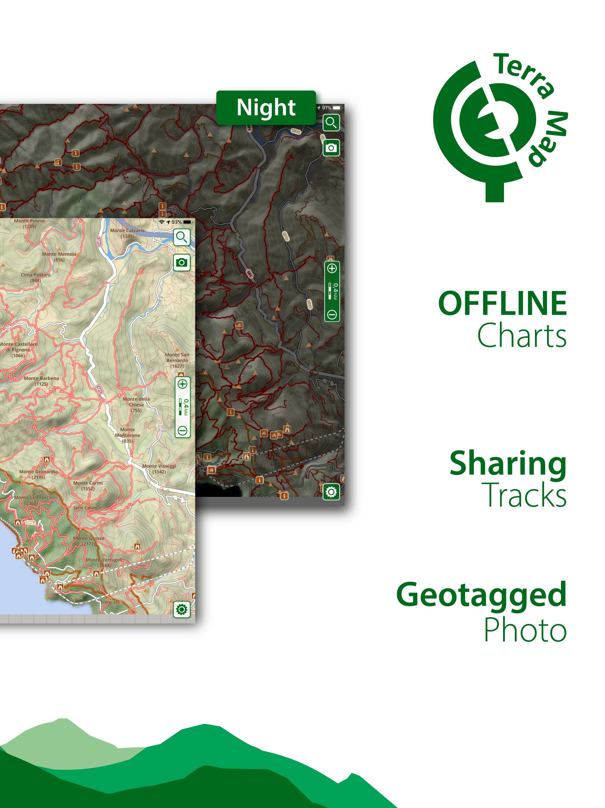 Terra Map Outdoor GPS 14.6 Screenshot 10
