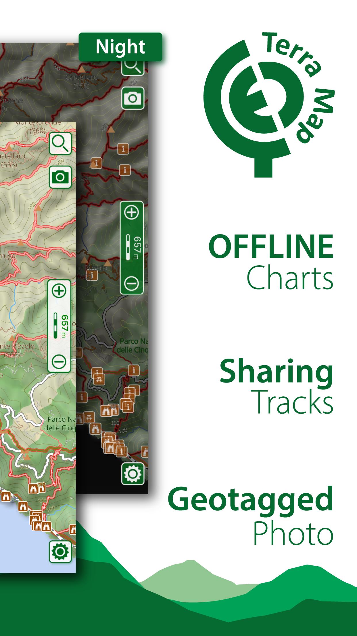 Terra Map Outdoor GPS 14.6 Screenshot 2