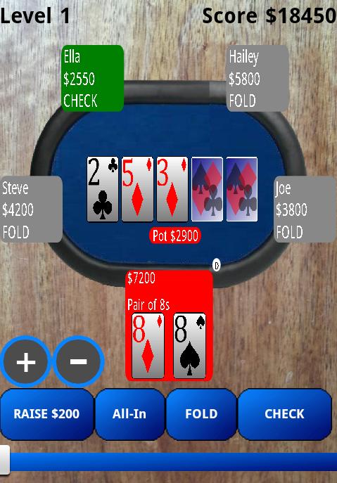 PlayTexas Hold'em Poker Free 4.3.5.0 Screenshot 3