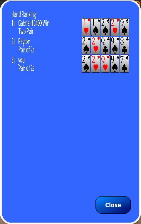 PlayTexas Hold'em Poker Free 4.3.5.0 Screenshot 7