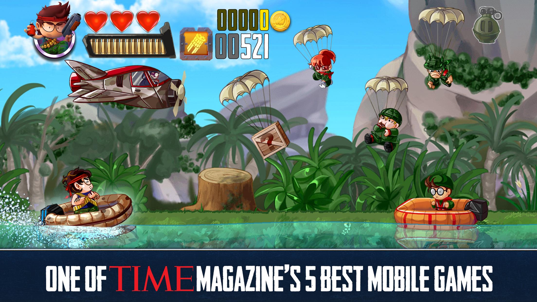 Ramboat Offline Jumping Shooter and Running Game 4.1.5 Screenshot 1