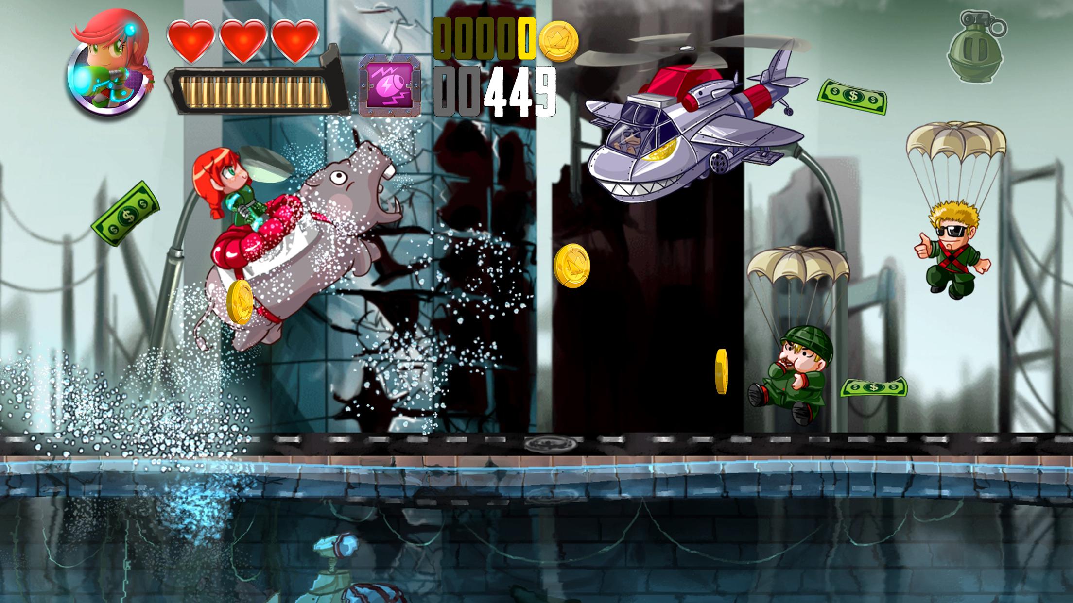 Ramboat Offline Jumping Shooter and Running Game 4.1.5 Screenshot 4