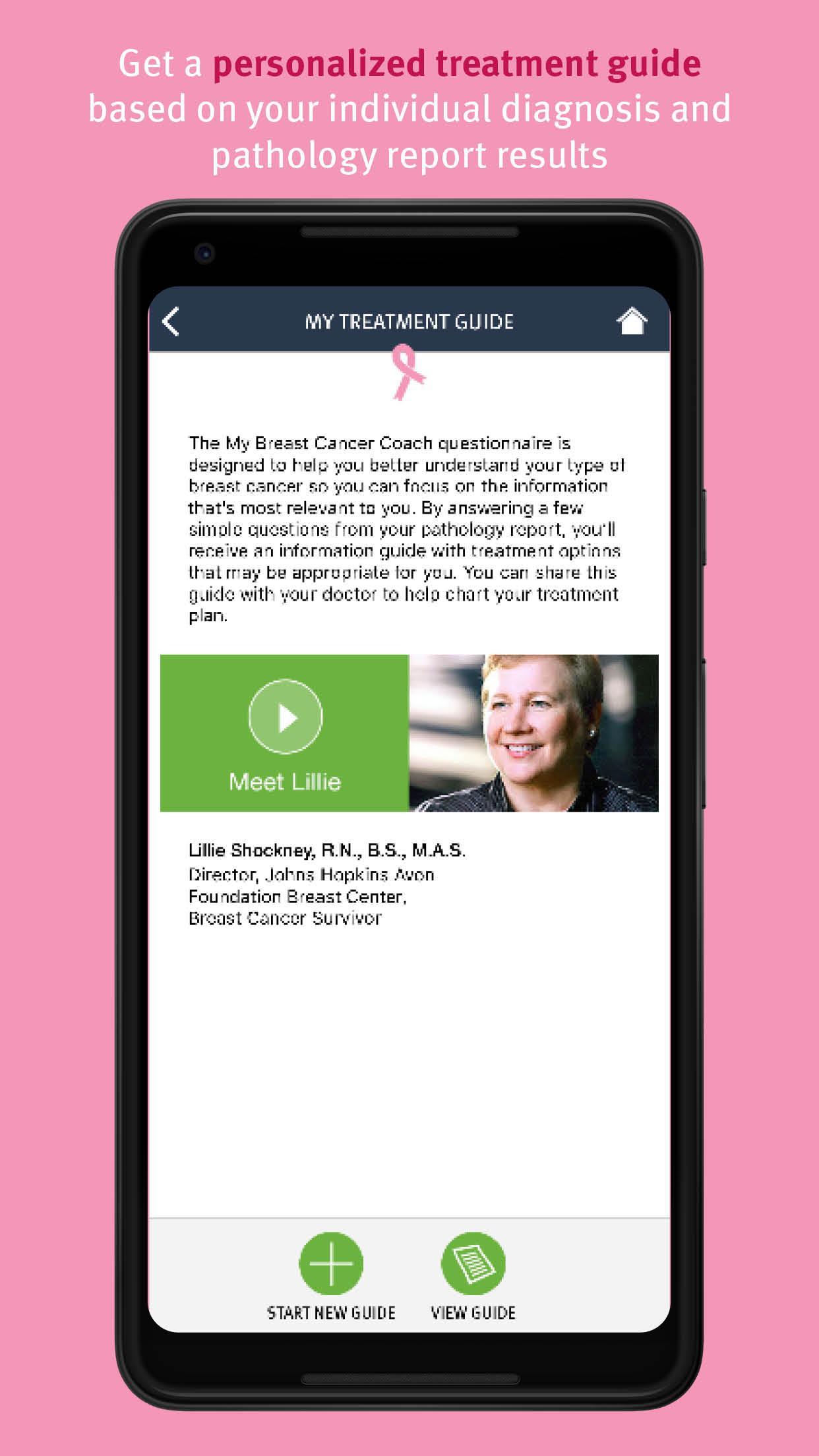 My Breast Cancer Coach 1.1.1.1 Screenshot 3