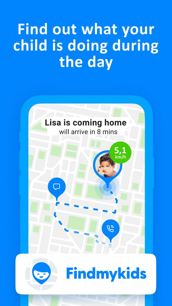 Find My Kids Child Cell Phone Location Tracker 2.3.56 Screenshot 1