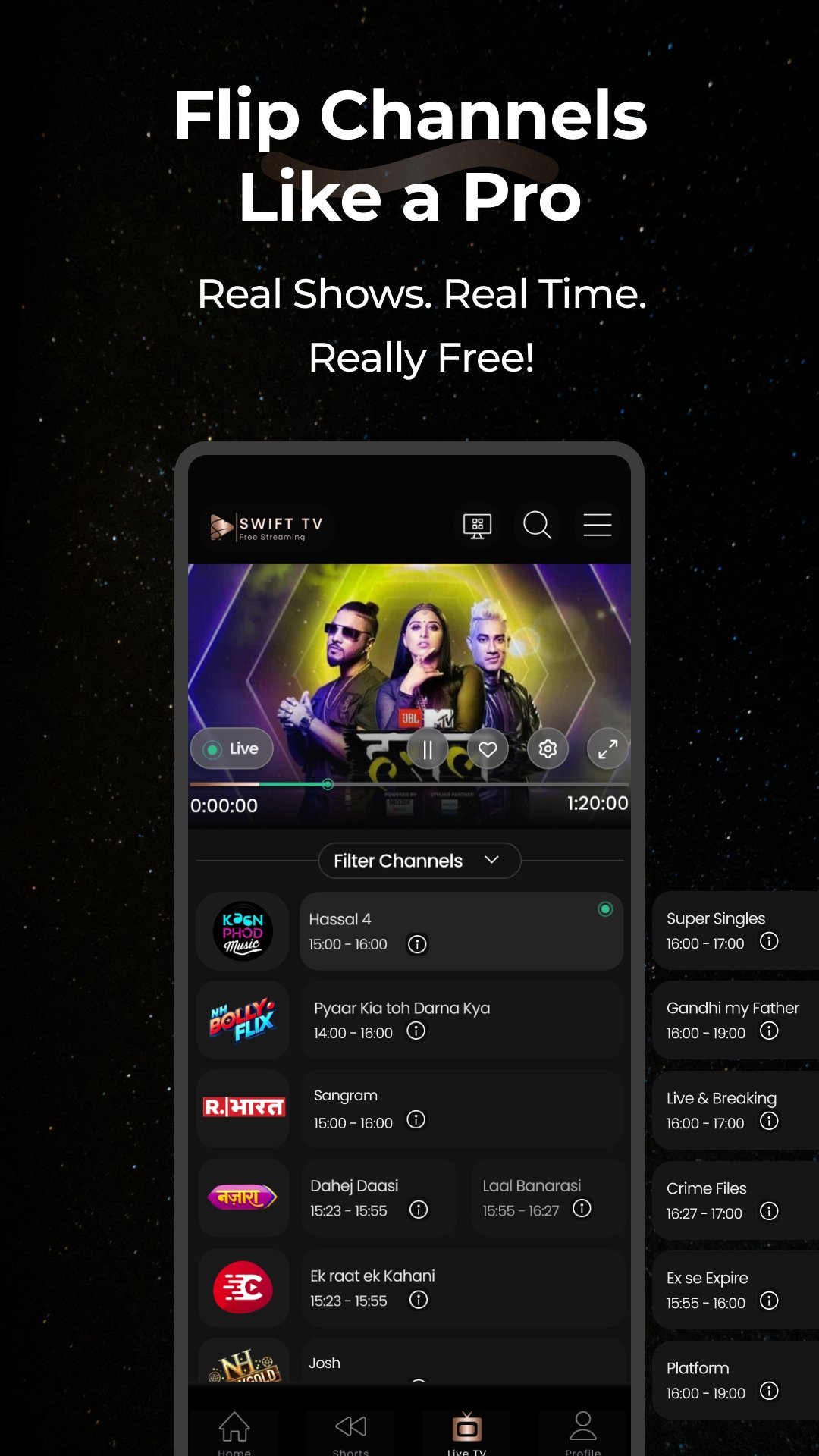 Swift TV 1.18.1 Screenshot 3