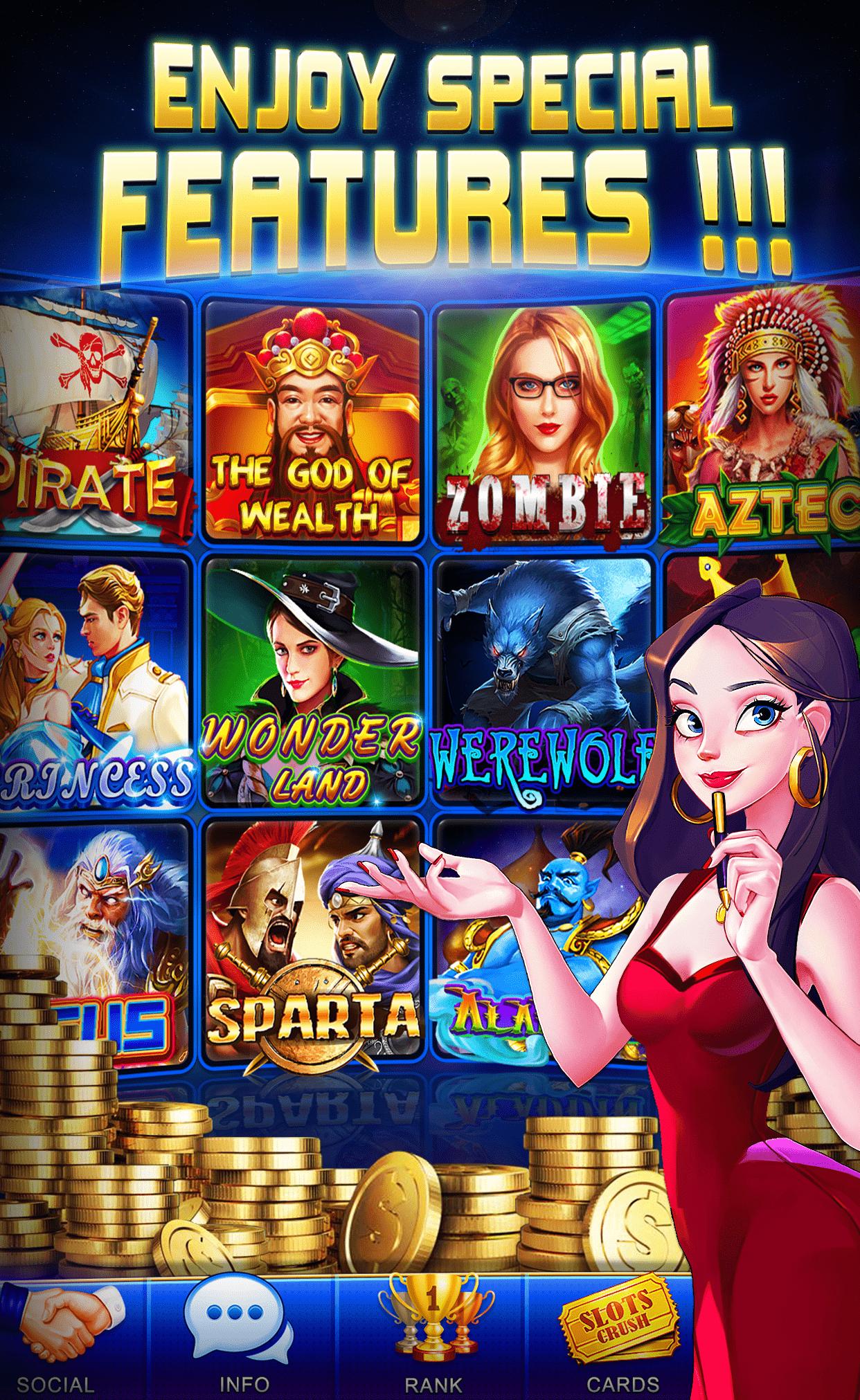 Slots Crush casino slots free with bonus 0.7.0 Screenshot 1