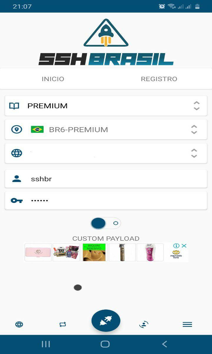 SSHBRASIL SSH and SSL 7.0.5 Screenshot 1