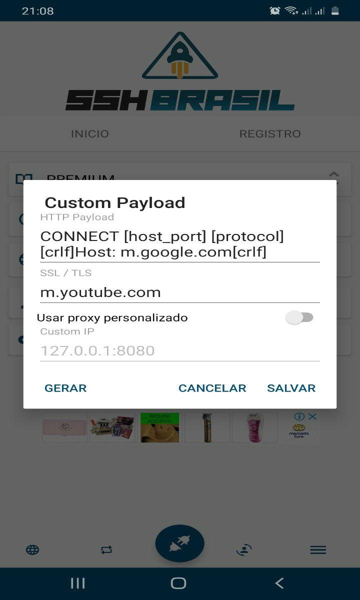 SSHBRASIL SSH and SSL 7.0.5 Screenshot 7