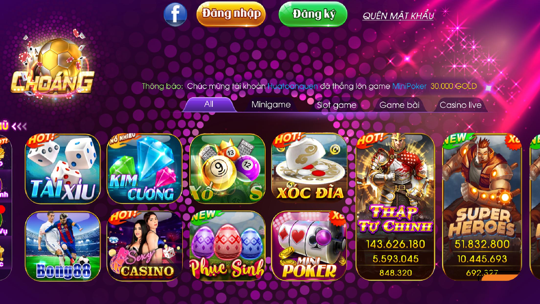 Choang Club Game Danh Bai 1.1 Screenshot 5