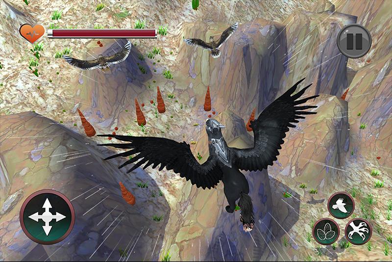 Wild Griffin Family Flying Eagle Simulator 2.0 Screenshot 2