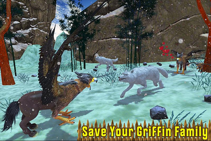 Wild Griffin Family Flying Eagle Simulator 2.0 Screenshot 3