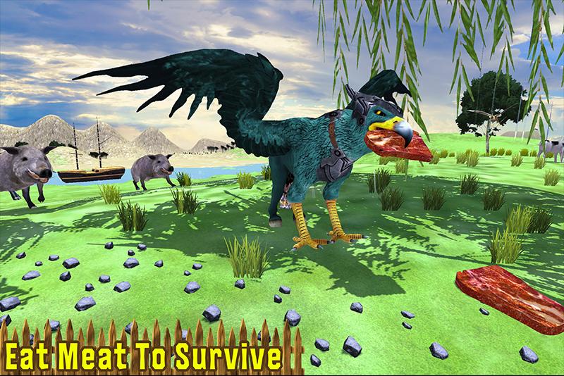 Wild Griffin Family Flying Eagle Simulator 2.0 Screenshot 4