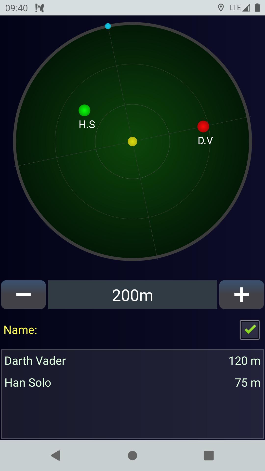 Personal Radar Lt 1.6.69 Screenshot 1