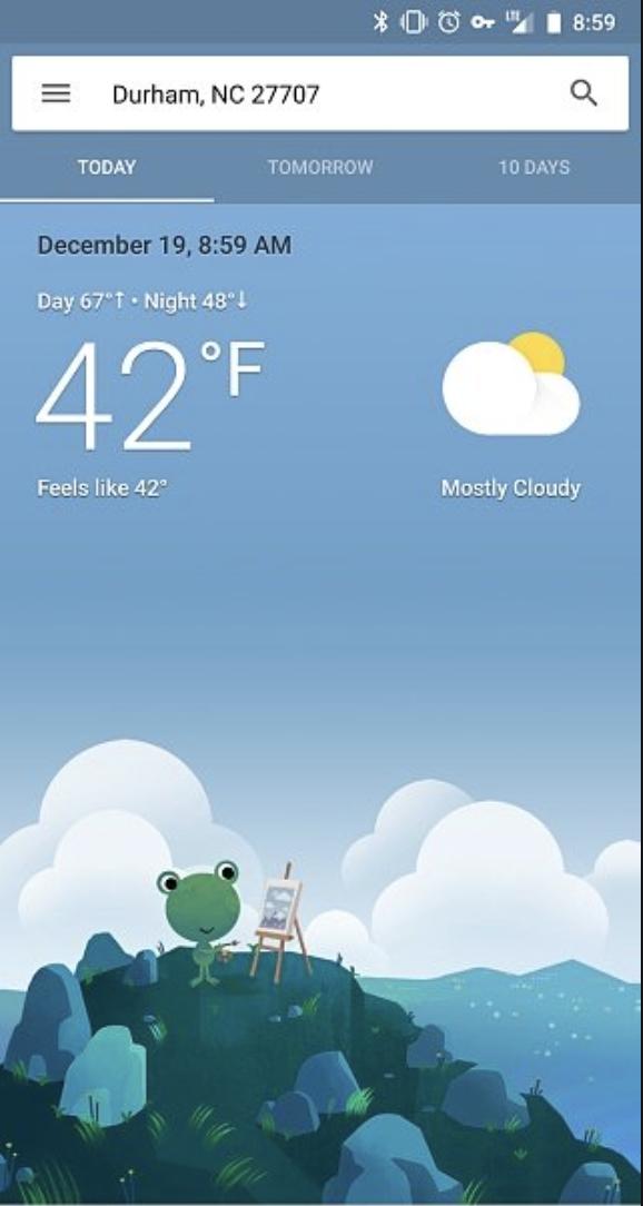 Frog weather 1.1.4 Screenshot 8