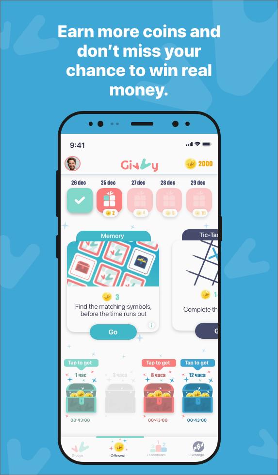 Earn money for Free with Givvy! 17.4 Screenshot 2