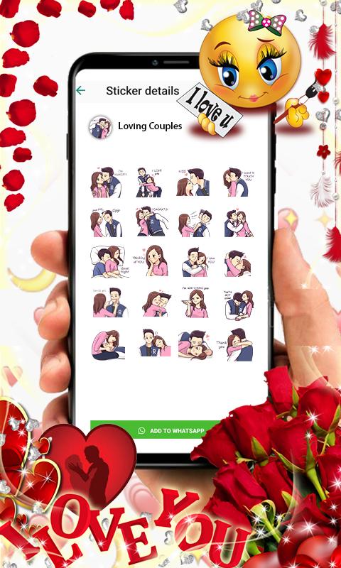 wasticker apps - love stickers for whatsapp 2021 1.2 Screenshot 3