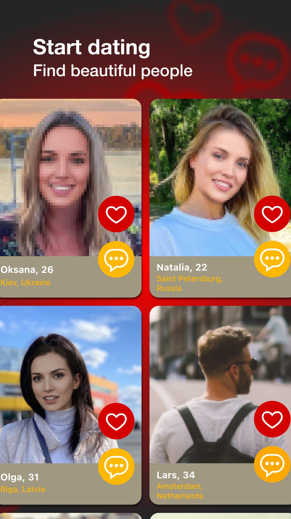 They Stream - Dating app with live streaming chat 1.0.25 Screenshot 1