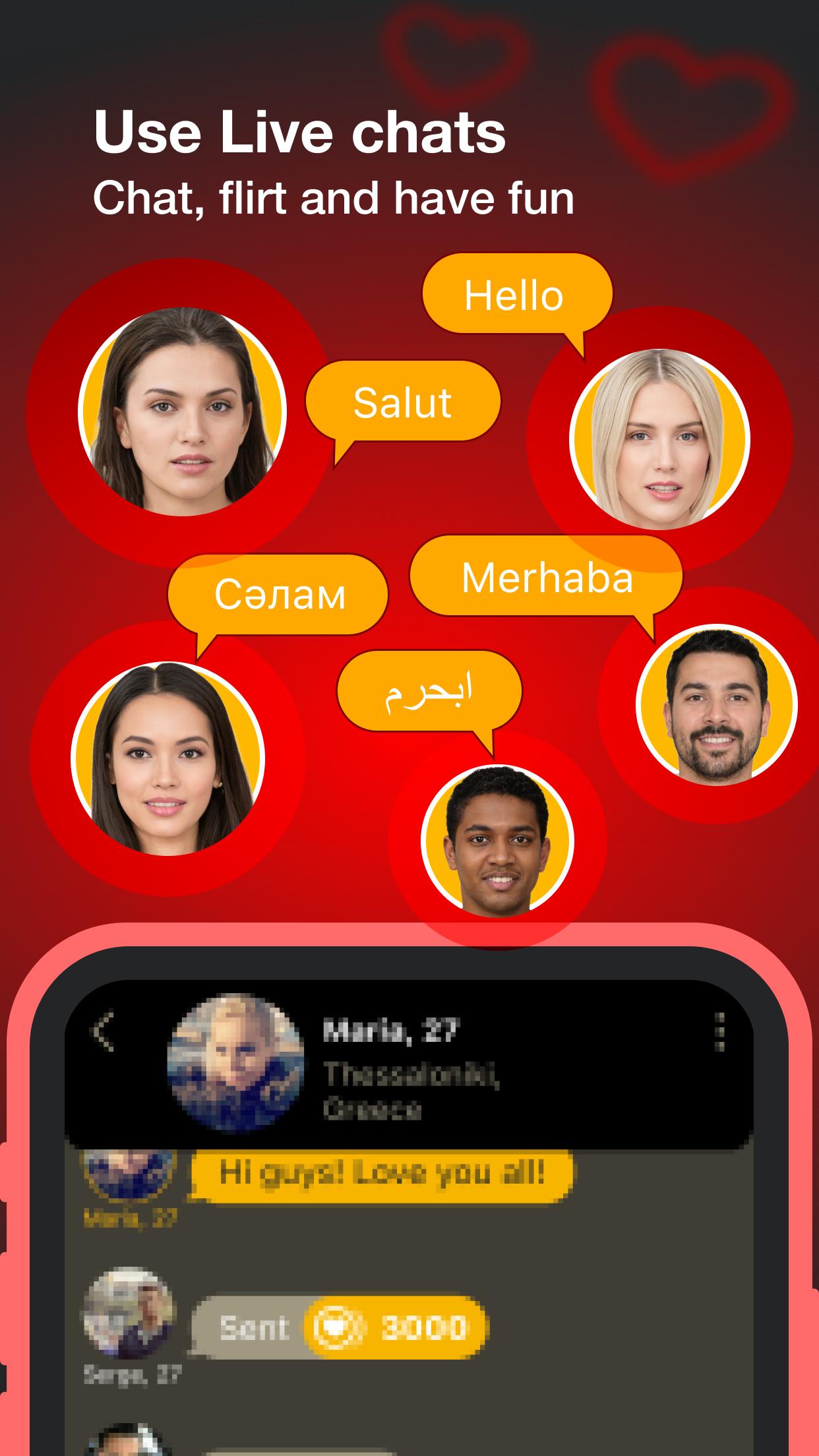 They Stream - Dating app with live streaming chat 1.0.25 Screenshot 2