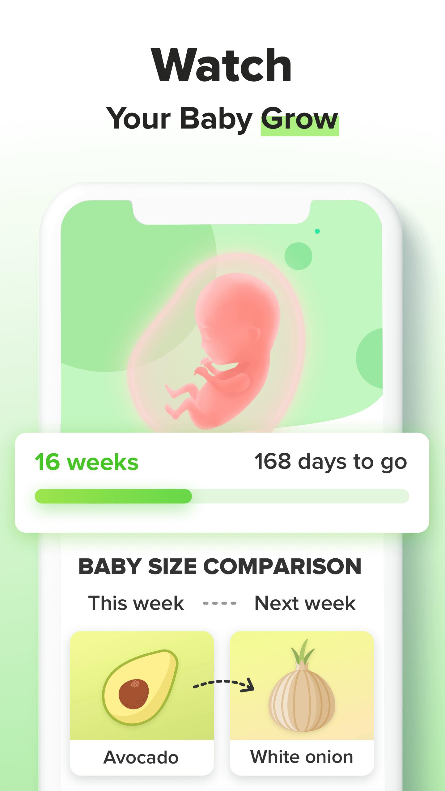 GLOW. Pregnancy & Baby Tracker + Baby Registry App 4.1.0 Screenshot 2