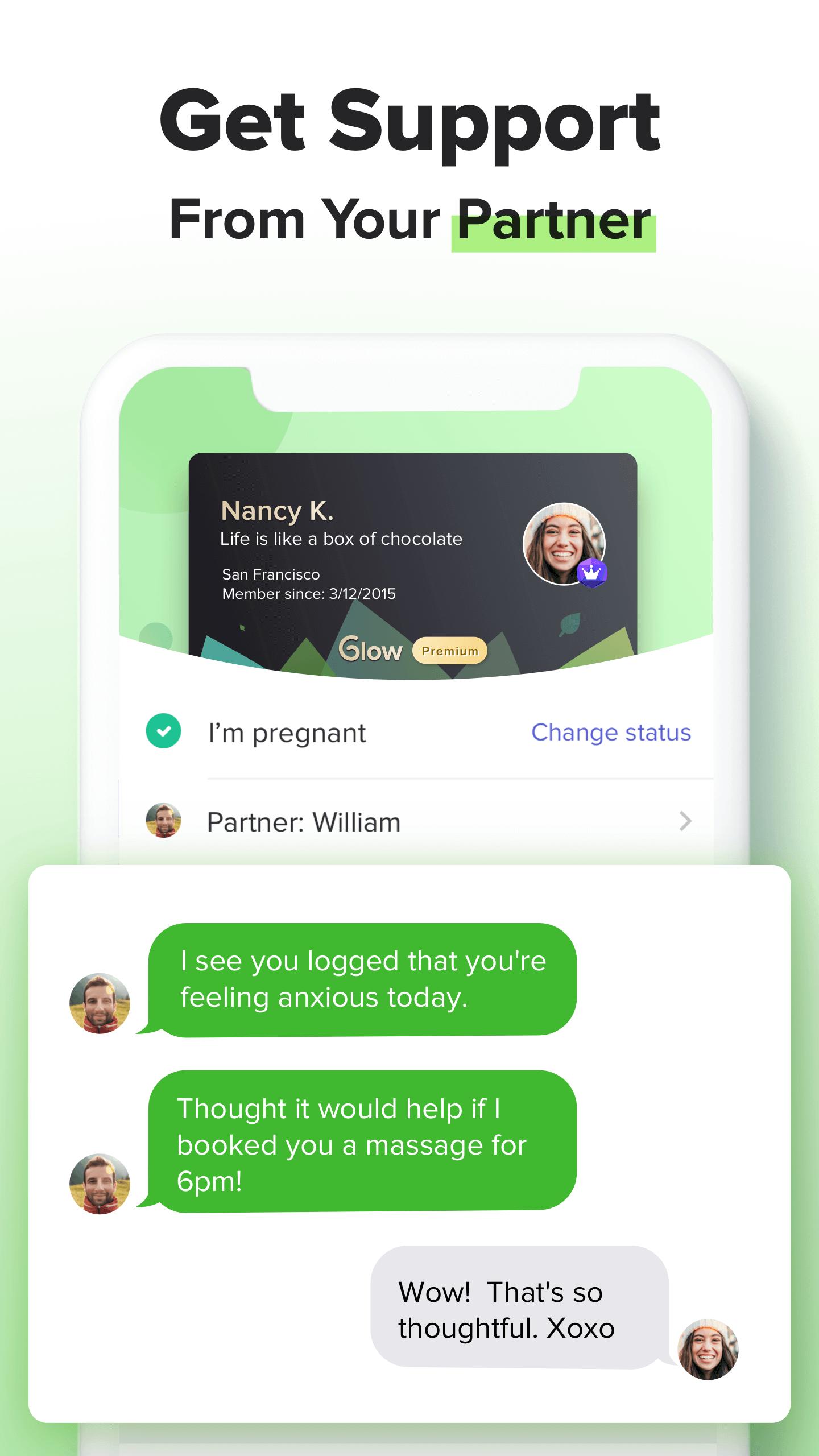 GLOW. Pregnancy & Baby Tracker + Baby Registry App 4.1.0 Screenshot 7