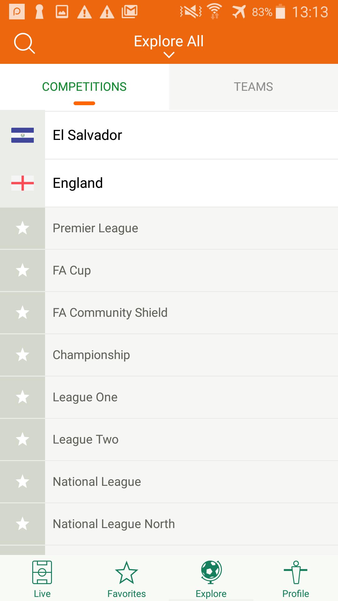 Futbol24 – soccer live scores & results 2.46 Screenshot 3