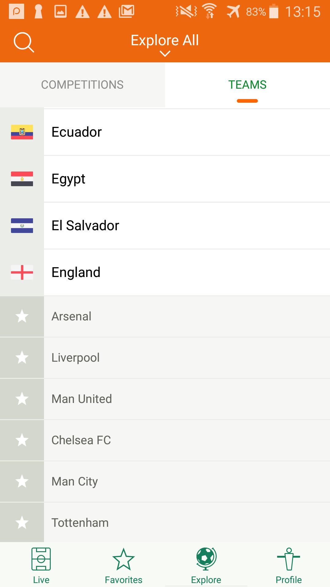 Futbol24 – soccer live scores & results 2.46 Screenshot 6