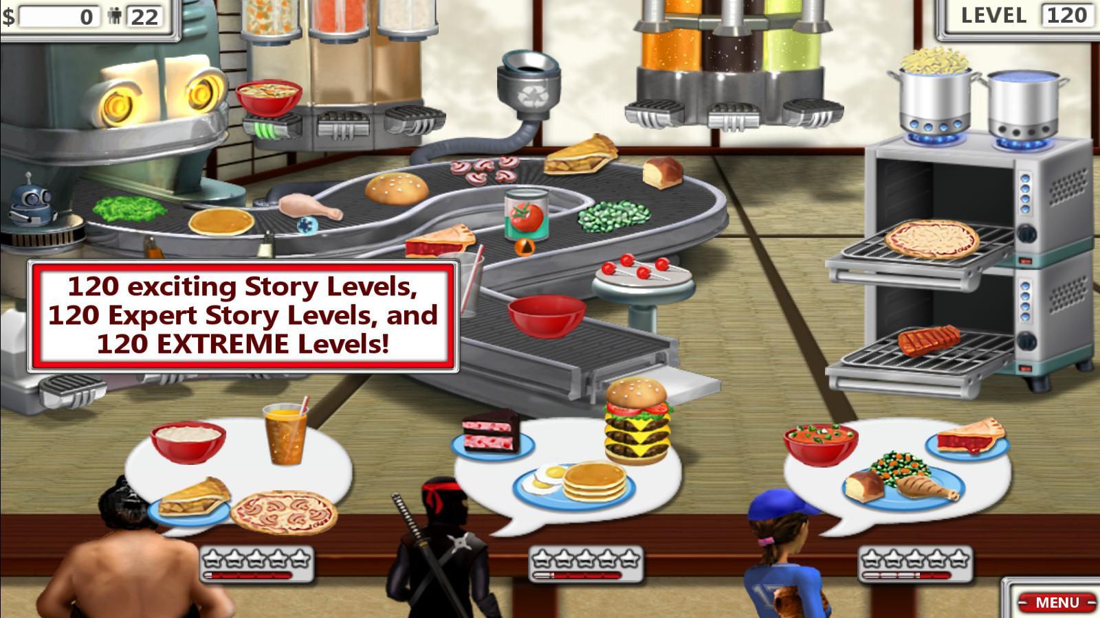 Burger Shop 2 – Crazy Cooking Game with Robots 1.2 Screenshot 1