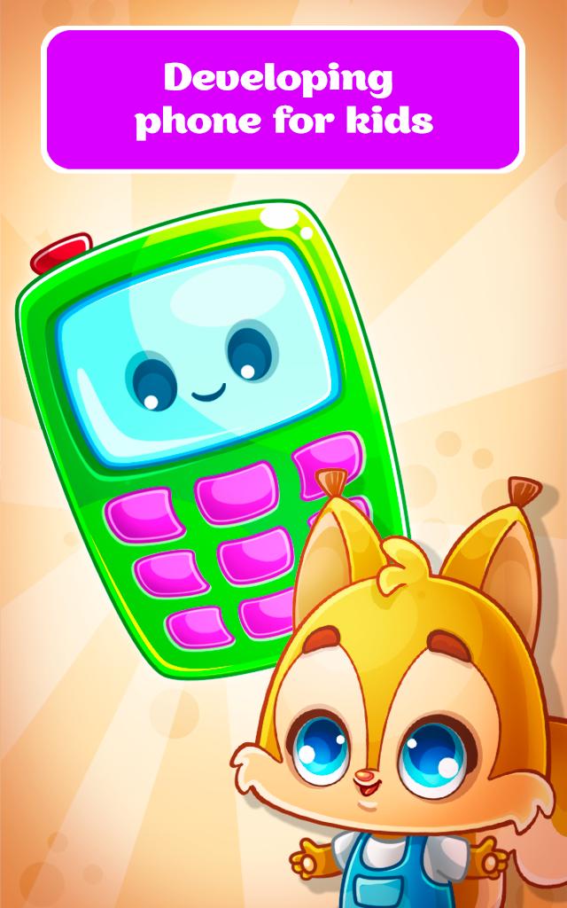 Babyphone - baby music games with Animals, Numbers 2.1.2 Screenshot 1