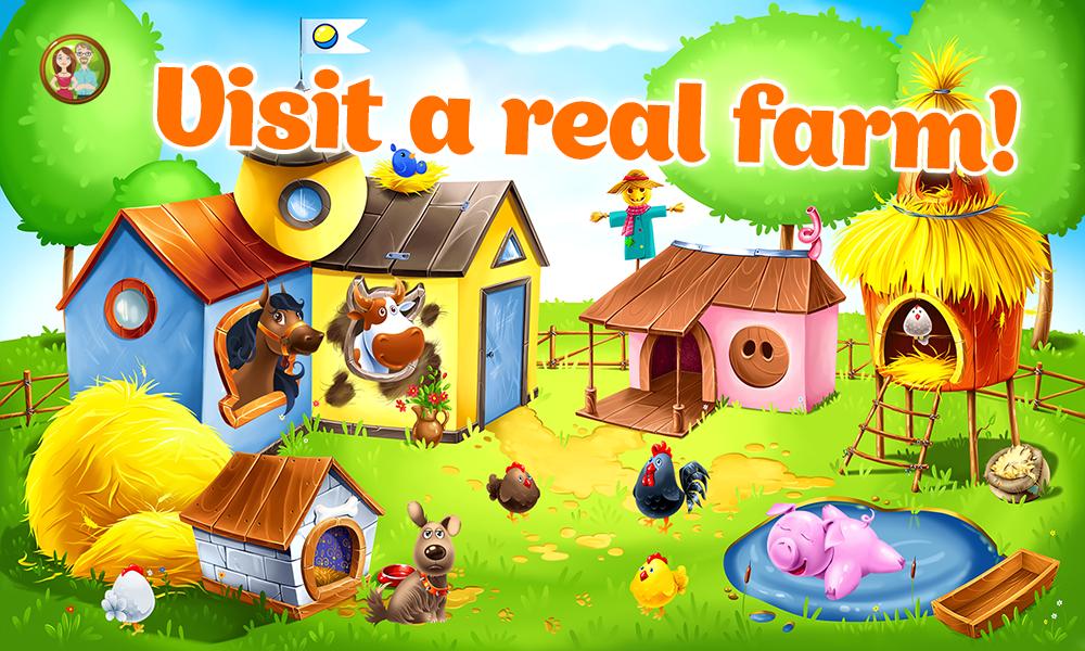 Animal Farm for Kids. Toddler games. 2.1.12 Screenshot 1